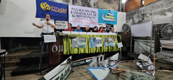 Pangisda on Oil Spill