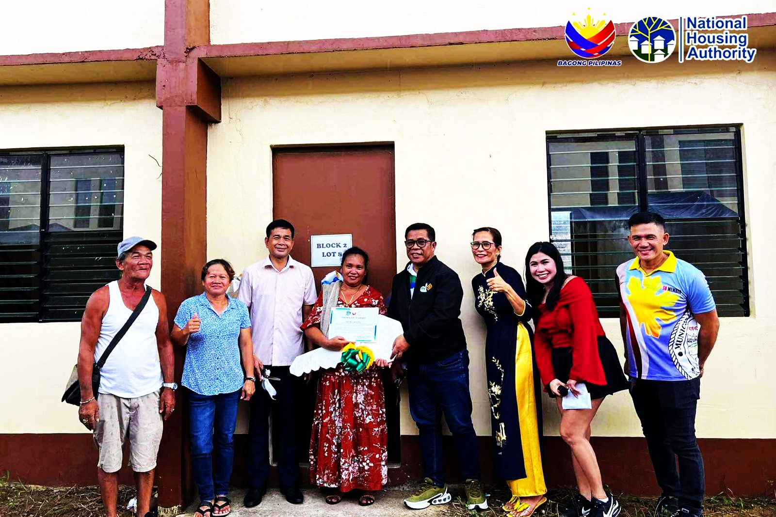 NHA Awards Housing to 23 Sibugaynon Families